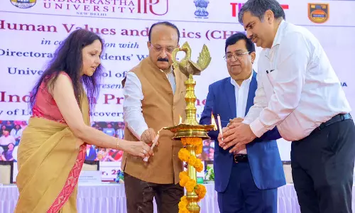 दिल्ली के मंत्री आशीष सूद ने GGSIPU के छात्रों से अपनी इच्छाओं को एक्शन में बदलने की अपील की