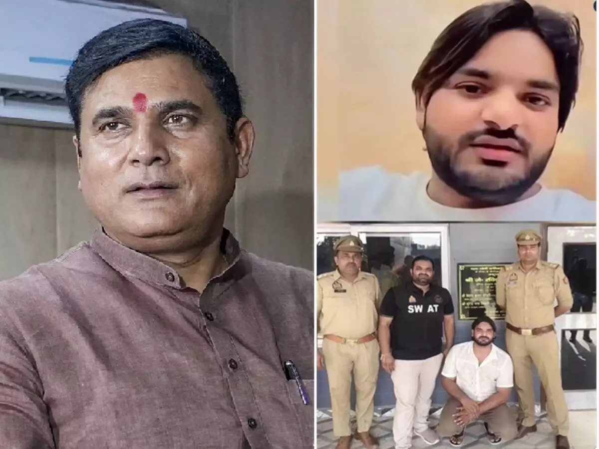 भाजपा विधायक को धमकी देने वाला 25 हजार का इनामी हिस्ट्रीशीटर राजस्थान से गिरफ्तार भाजपा विधायक को धमकी देने वाला 25 हजार का इनामी हिस्ट्रीशीटर राजस्थान से गिरफ्तार