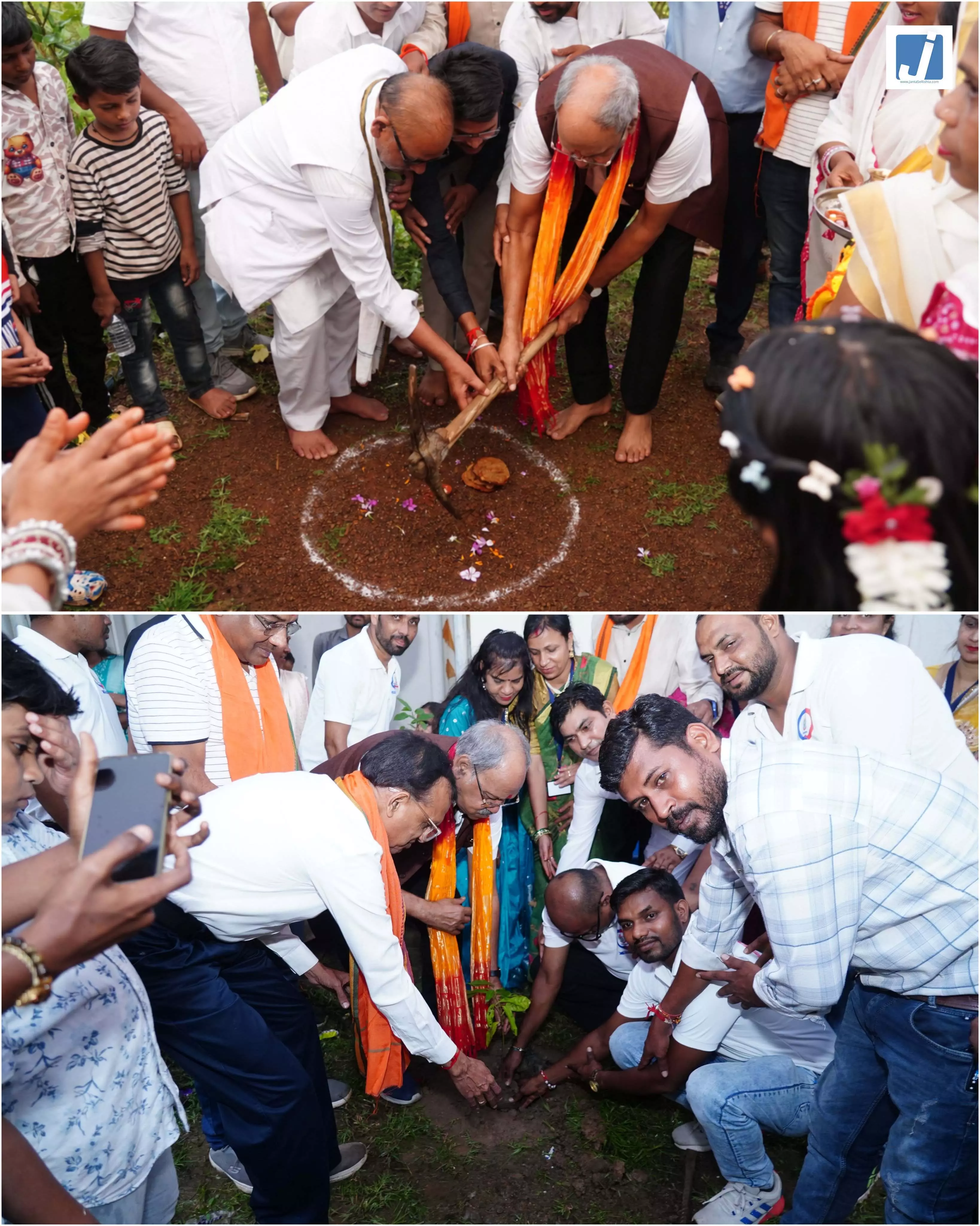 प्रधानमंत्री आवास कॉलोनी में बनेगा सतनाम भवन भूमि पूजन के साथ पौधारोपण प्रधानमंत्री आवास कॉलोनी में बनेगा सतनाम भवन भूमि पूजन के साथ पौधारोपण