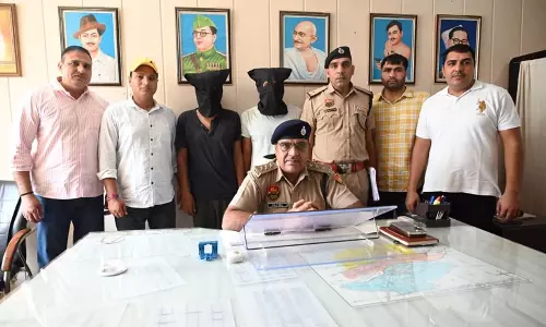 सोनीपत पुलिस ने गोहाना में अंधे कत्ल के मामले को सुलझाया, दो लोग गिरफ्तार।