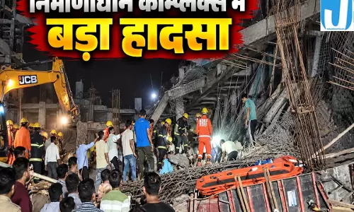 स्लैब गिरने के बाद बड़ा रेस्क्यू 15 मजदूर बचाए गए 12 अस्पताल में