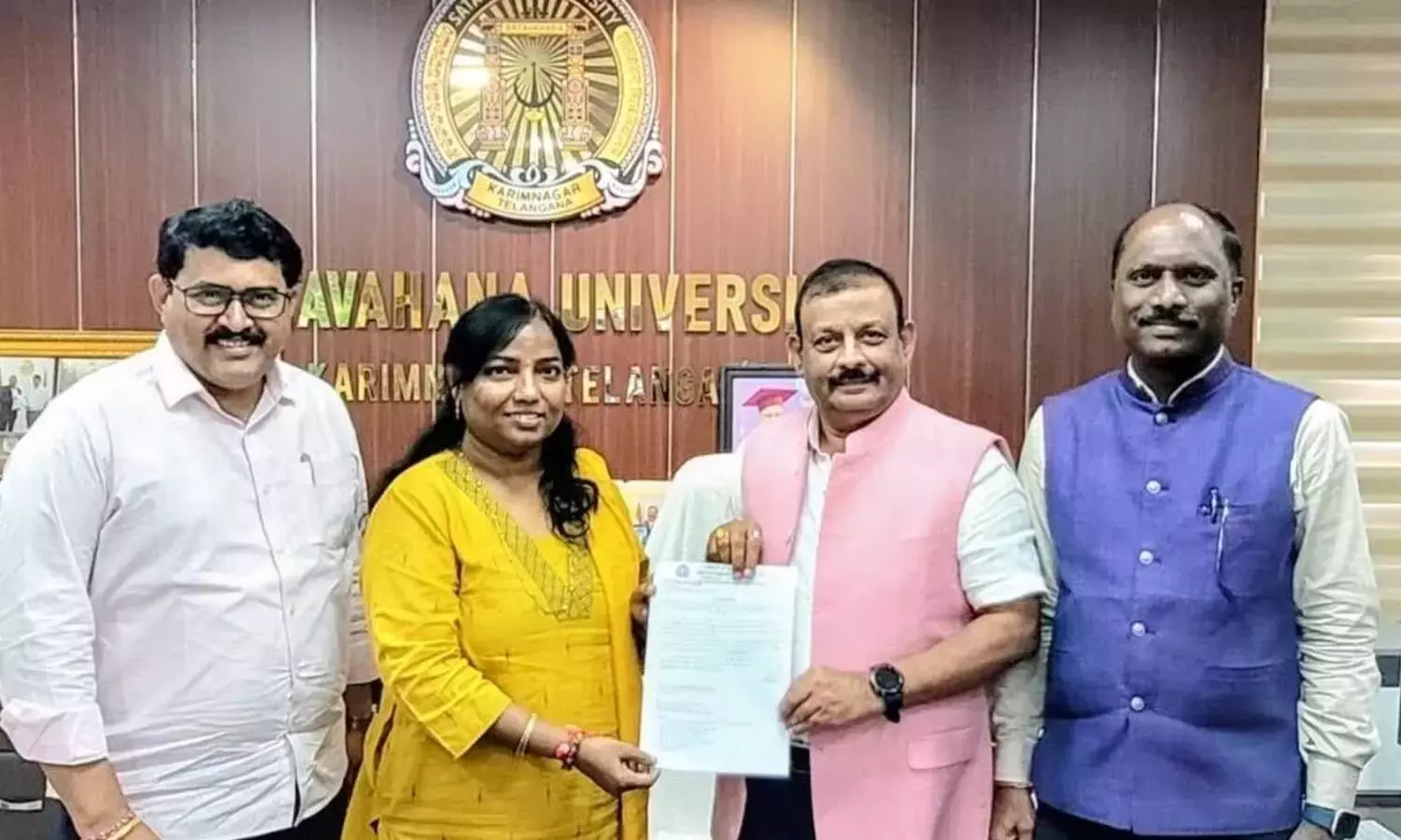 प्रोफ़ेसर सुजाता ने SU के एकेडमिक ऑडिट सेल की डायरेक्टर के तौर पर कार्यभार संभाला