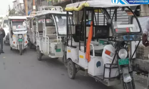 ई-रिक्शा की बेलगाम संख्या पर लगेगी लगाम यूपी ने केंद्र से मांगा बड़ा अधिकार