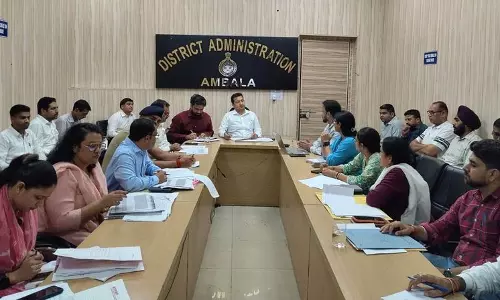 अंबाला प्रशासन ग्रामीण विकास के लिए 100-दिवसीय ग्राम उदय अभियान शुरू करेगा अंबाला प्रशासन ग्रामीण विकास के लिए 100-दिवसीय ग्राम उदय अभियान शुरू करेगा