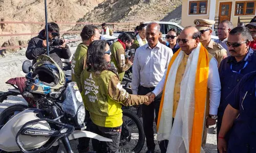 लद्दाख में पर्यटकों की 50% बढ़ोतरी