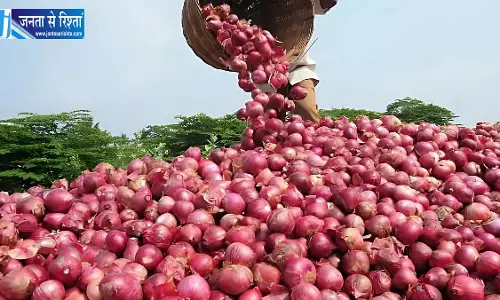 लासलगांव मंडी में प्याज 5,100 रुपये प्रति क्विंटल, सीमित स्टॉक से किसान मायूस