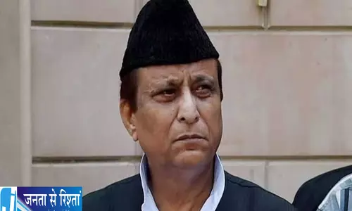 जेल में आजम खां बाहर नया केस हज कमेटी की जमीन पर मचा बवाल