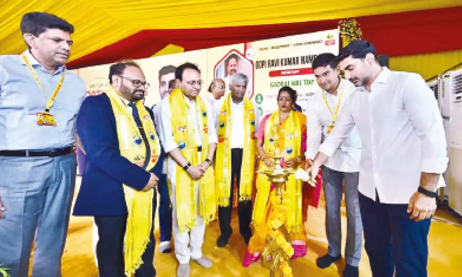 Andhra: ग्लोबल NRI TDP कार्यकारी समिति ने शपथ ली