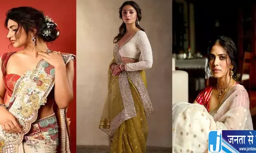 फेस्टिव सीजन में छा जाएंगे ये साड़ी स्टाइल सेलिब्रिटीज से लें आइडिया फेस्टिव सीजन में छा जाएंगे ये साड़ी स्टाइल सेलिब्रिटीज से लें आइडिया