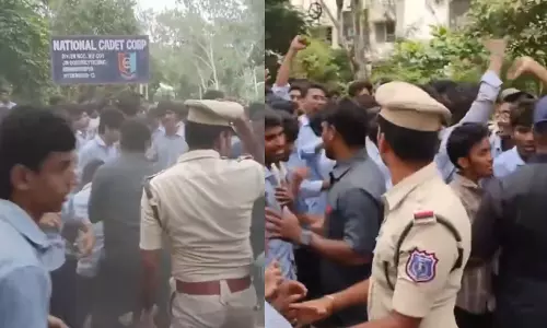 रमनथापुर पॉलिटेक्निक कॉलेज में तनाव: कई छात्र घायल