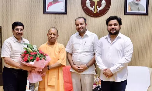सीएम योगी से मिले दीपक म्हस्के, विकास और सुशासन समेत कई मुद्दों पर हुई चर्चा