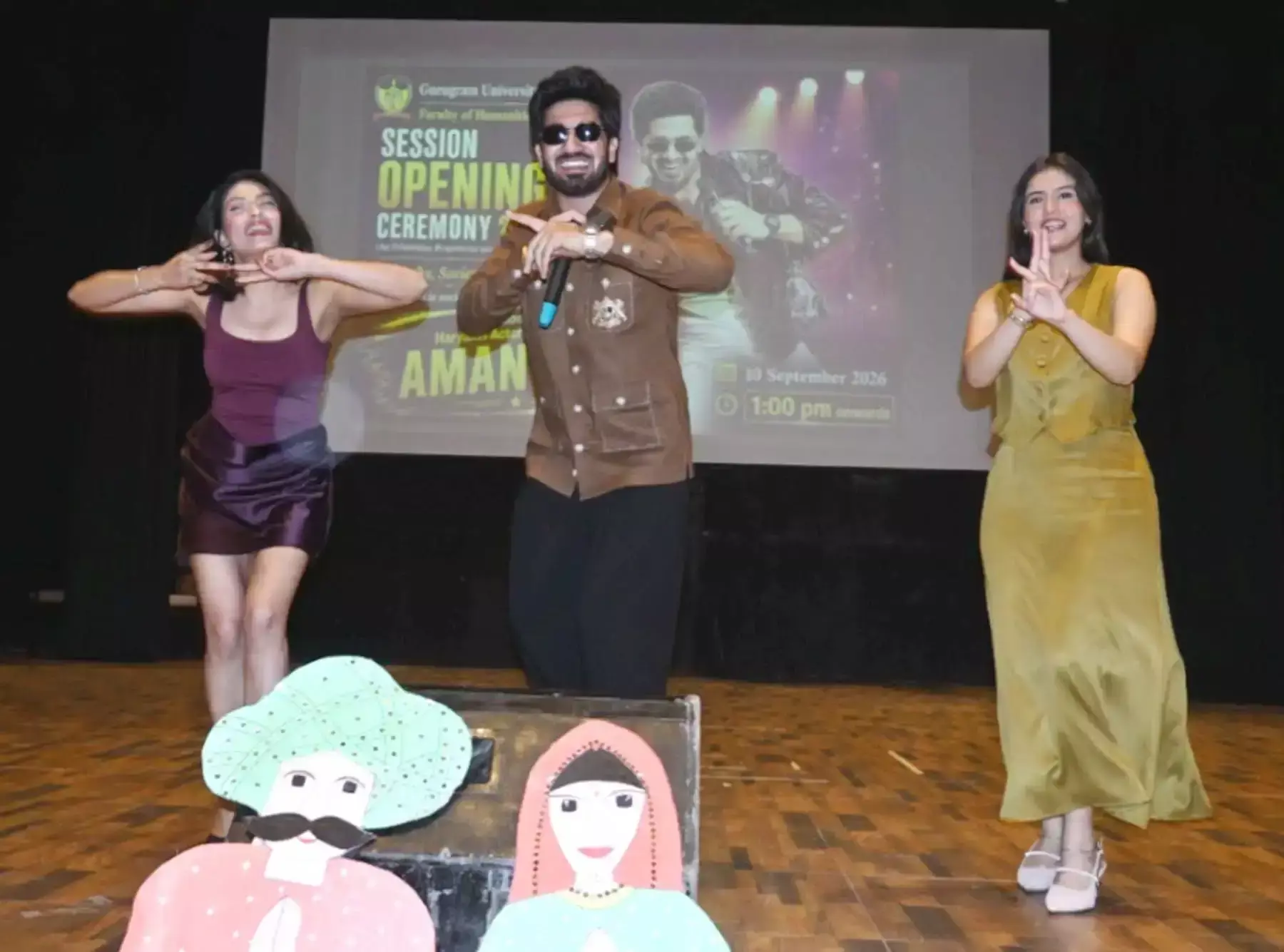 Gurugram: हरियाणवी गीतों पर थिरके गुरुग्राम विवि के छात्र-छात्राएं Gurugram: हरियाणवी गीतों पर थिरके गुरुग्राम विवि के छात्र-छात्राएं