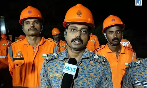 नवनिर्मित चर्च की छत गिरी, 14 से ज्यादा मजदूर फंसे, NDRF ने चलाया सर्च ऑपरेशन