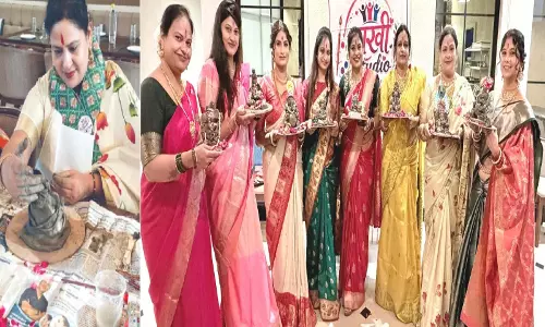 मिट्टी में गढ़ी आस्था, सखी स्टूडियो-डिवाइन ऊर्जा ग्रुप ने दिया प्रकृति बचाने का संदेश मिट्टी में गढ़ी आस्था, सखी स्टूडियो-डिवाइन ऊर्जा ग्रुप ने दिया प्रकृति बचाने का संदेश