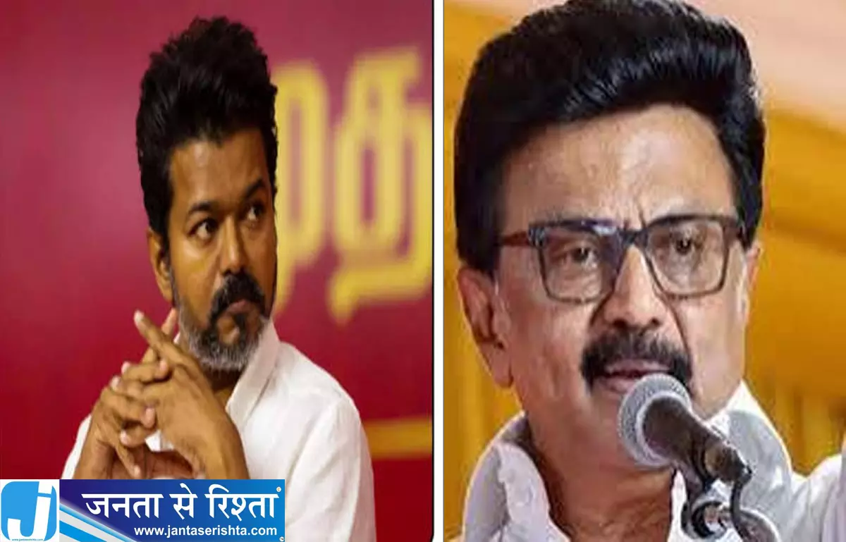 थलपति विजय ने उपचुनाव में खोले पत्ते TVK उम्मीदवारों का ऐलान थलपति विजय ने उपचुनाव में खोले पत्ते TVK उम्मीदवारों का ऐलान