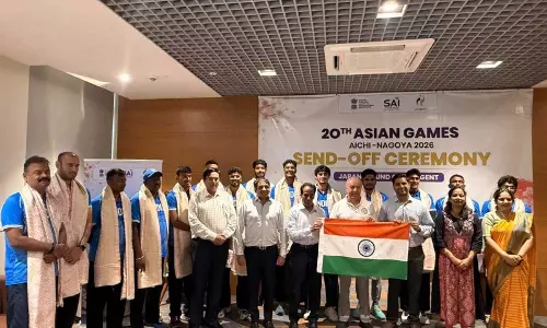 आइची-नागोया एशियाई खेलों से पहले भारतीय तैराकी टीम को गर्मजोशी से विदाई दी