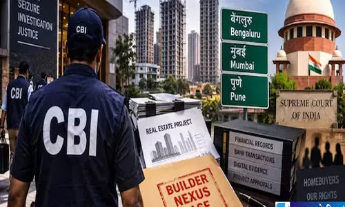 बिल्डरों पर CBI का बड़ा एक्शन तीन शहरों में 12 ठिकानों पर छापे
