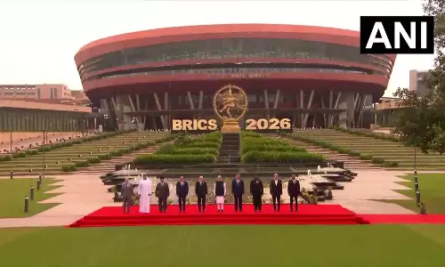 ब्रिक्स देशों ने नई दिल्ली घोषणा को सर्वसम्मति से दी मंजूरी, पीएम मोदी ने जारी किए 2 डाक टिकट ब्रिक्स देशों ने नई दिल्ली घोषणा को सर्वसम्मति से दी मंजूरी, पीएम मोदी ने जारी किए 2 डाक टिकट