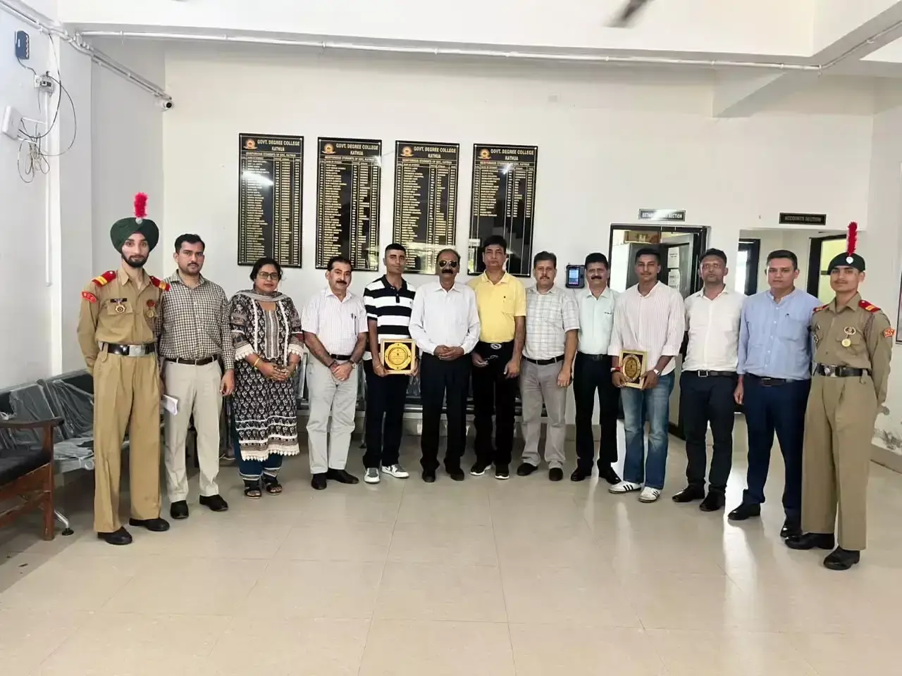 Kathua: जीडीसी कठुआ में पूर्व कैडेटों के सम्मान समारोह का आयोजन Kathua: जीडीसी कठुआ में पूर्व कैडेटों के सम्मान समारोह का आयोजन