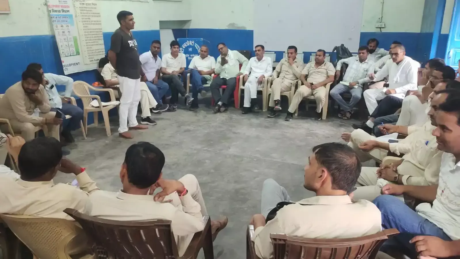 Hisar: गेट मीटिंग के बाद आंदोलन तेज करेंगे रोडवेज कर्मचारी