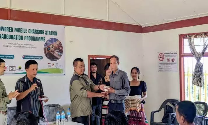 आरण्यक की पर्यावरण पहल: डम्पा रिजर्व के गांवों में लगाए गए सोलर पावर्ड स्टेशन आरण्यक की पर्यावरण पहल: डम्पा रिजर्व के गांवों में लगाए गए सोलर पावर्ड स्टेशन
