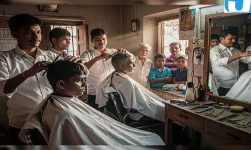 नाई की दुकान पर विवाद वाल्मीकि युवक के साथ भेदभाव का आरोप नाई की दुकान पर विवाद वाल्मीकि युवक के साथ भेदभाव का आरोप