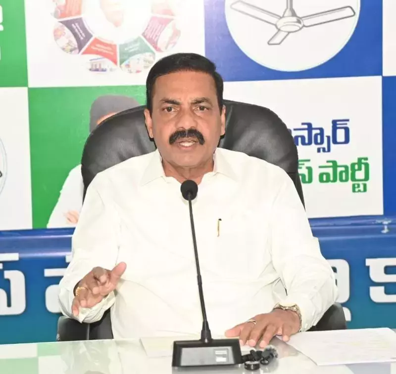 Andhra: काकानी ने ज़मीन के दोबारा सत्यापन के डेटा को मंडल-वार सार्वजनिक करने की मांग की