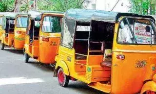 हैदराबाद: ऑटो यूनियन किराया बढ़ाने की मांग कर रहे हैं