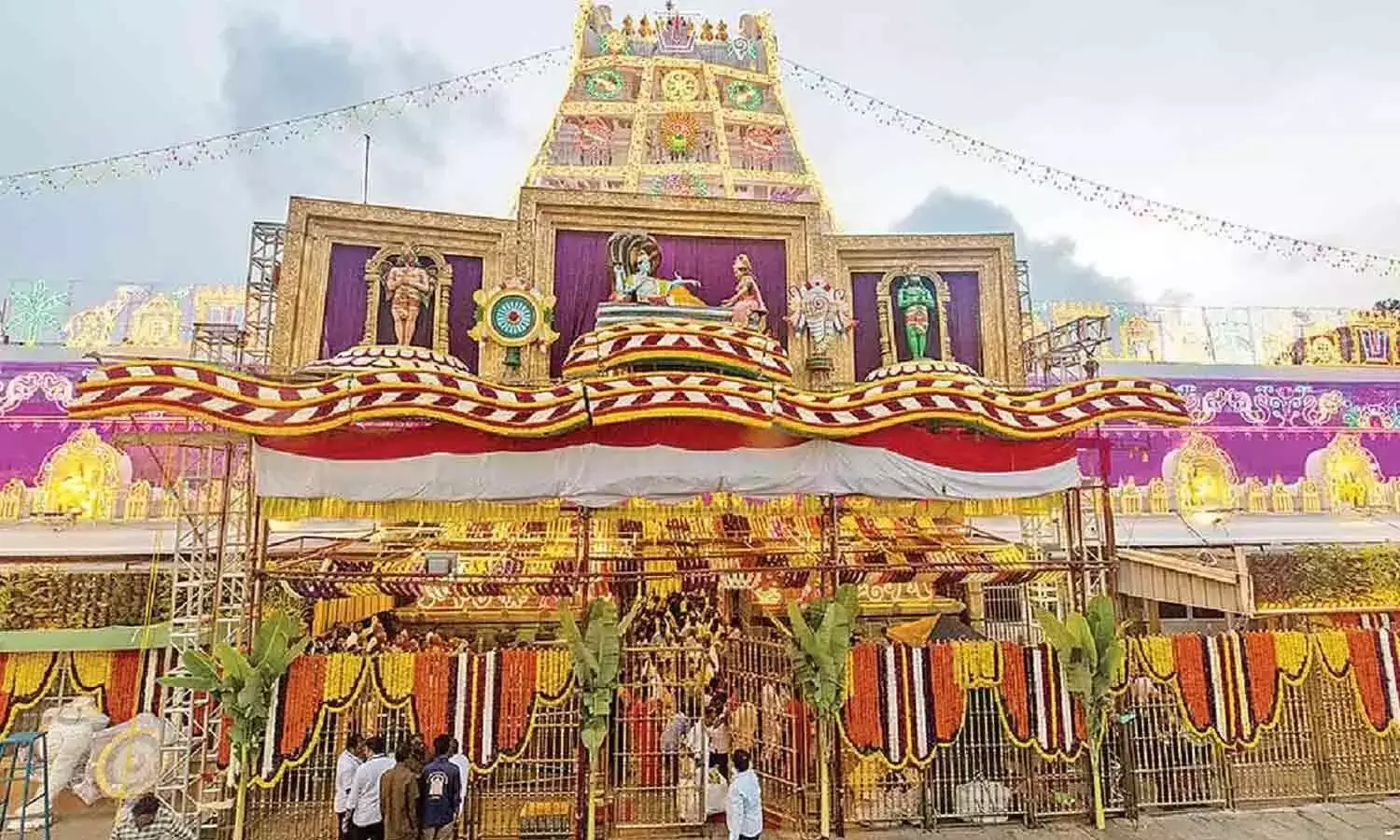 TTD सलाकटला ब्रह्मोत्सवम के लिए पूरी तरह तैयार TTD सलाकटला ब्रह्मोत्सवम के लिए पूरी तरह तैयार