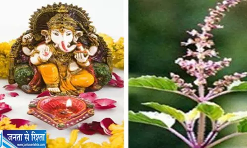 तुलसी दल से क्यों नाराज हुए थे गणेश जी पूरी कहानी जानें