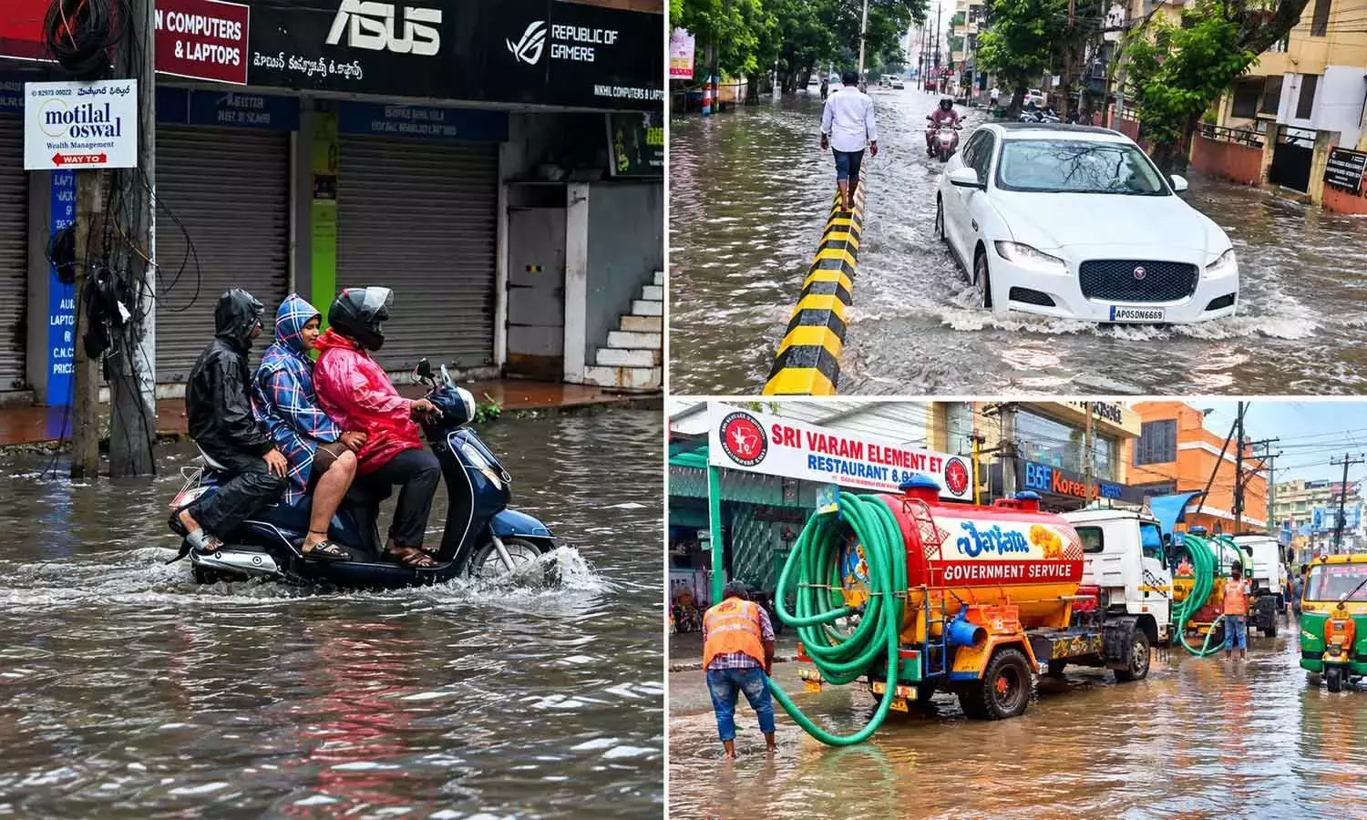 Andhra: एनटीआर और कृष्णा ज़िलों में भारी बारिश हुई Andhra: एनटीआर और कृष्णा ज़िलों में भारी बारिश हुई