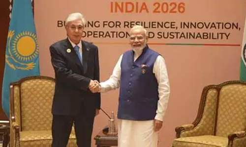 पीएम मोदी और कजाकिस्तान के राष्ट्रपति टोकायेव ने नई दिल्ली में द्विपक्षीय बैठक की