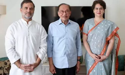मलेशियाई प्रधानमंत्री अनवर इब्राहिम से म‍िले राहुल और प्रियंका गांधी, नाश्‍ते के दौरान हुई चर्चा