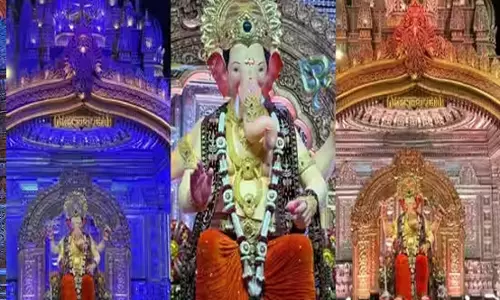 Lalbaugcha Raja 2026 का नया अंदाज पुराने रूप से कितना बदला बप्पा का स्वरूप