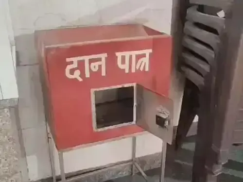 Faridabad: फरीदाबाद मंदिर में चोरों का आतंक, चौथी बार वारदात