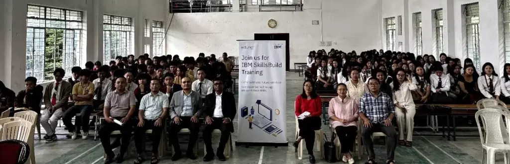 सज़ोली कॉलेज ने AI पर IBM स्किल्स बिल्ड ओरिएंटेशन आयोजित किया सज़ोली कॉलेज ने AI पर IBM स्किल्स बिल्ड ओरिएंटेशन आयोजित किया