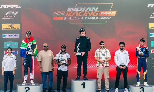 एरिस किरियाकोउ ने IRF में F4 इंडियन चैंपियनशिप के पहले राउंड में शानदार किया प्रदर्शन