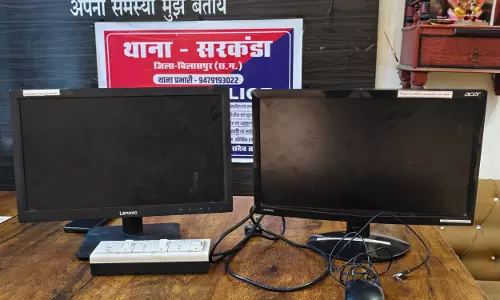 बाल भवन से दो मॉनिटर समेत सामान चोरी चंद घंटों में खुलासा