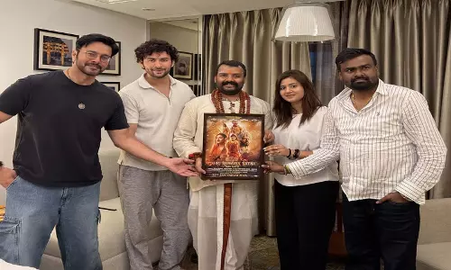 रामायण की कास्ट और ‘हनुमान अंश’ स्टार की खास मुलाकात