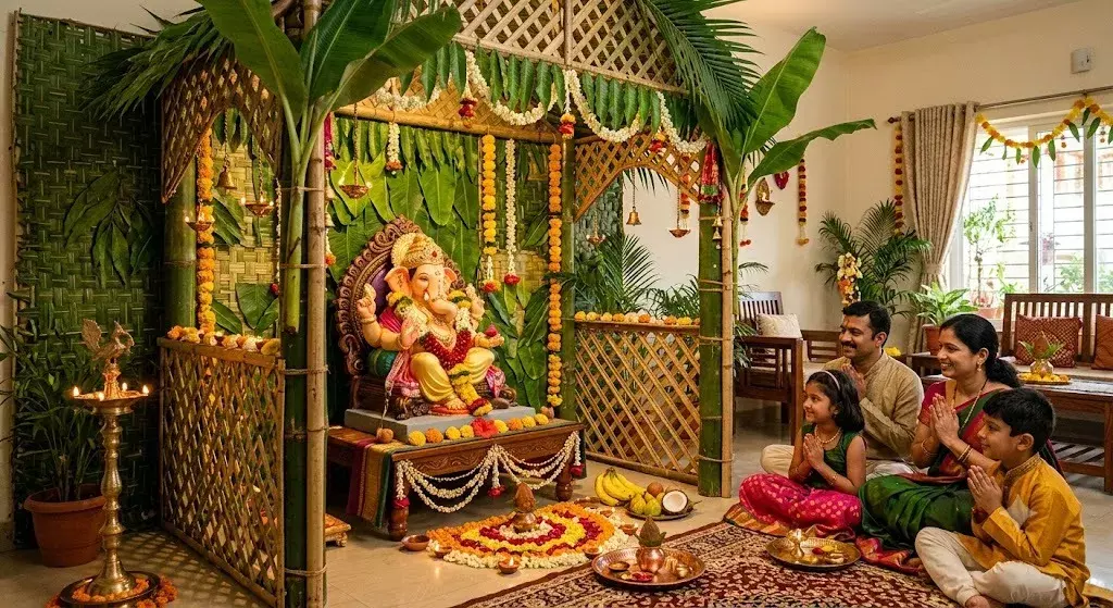 गणेश उत्सव में दिखाएं क्रिएटिविटी घर के सामान से बनाएं ईको फ्रेंडली पंडाल गणेश उत्सव में दिखाएं क्रिएटिविटी घर के सामान से बनाएं ईको फ्रेंडली पंडाल