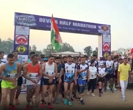 उधमपुर: भारतीय सेना और स्थानीय प्रशासन के सहयोग से मैराथन का आयोजन उधमपुर: भारतीय सेना और स्थानीय प्रशासन के सहयोग से मैराथन का आयोजन