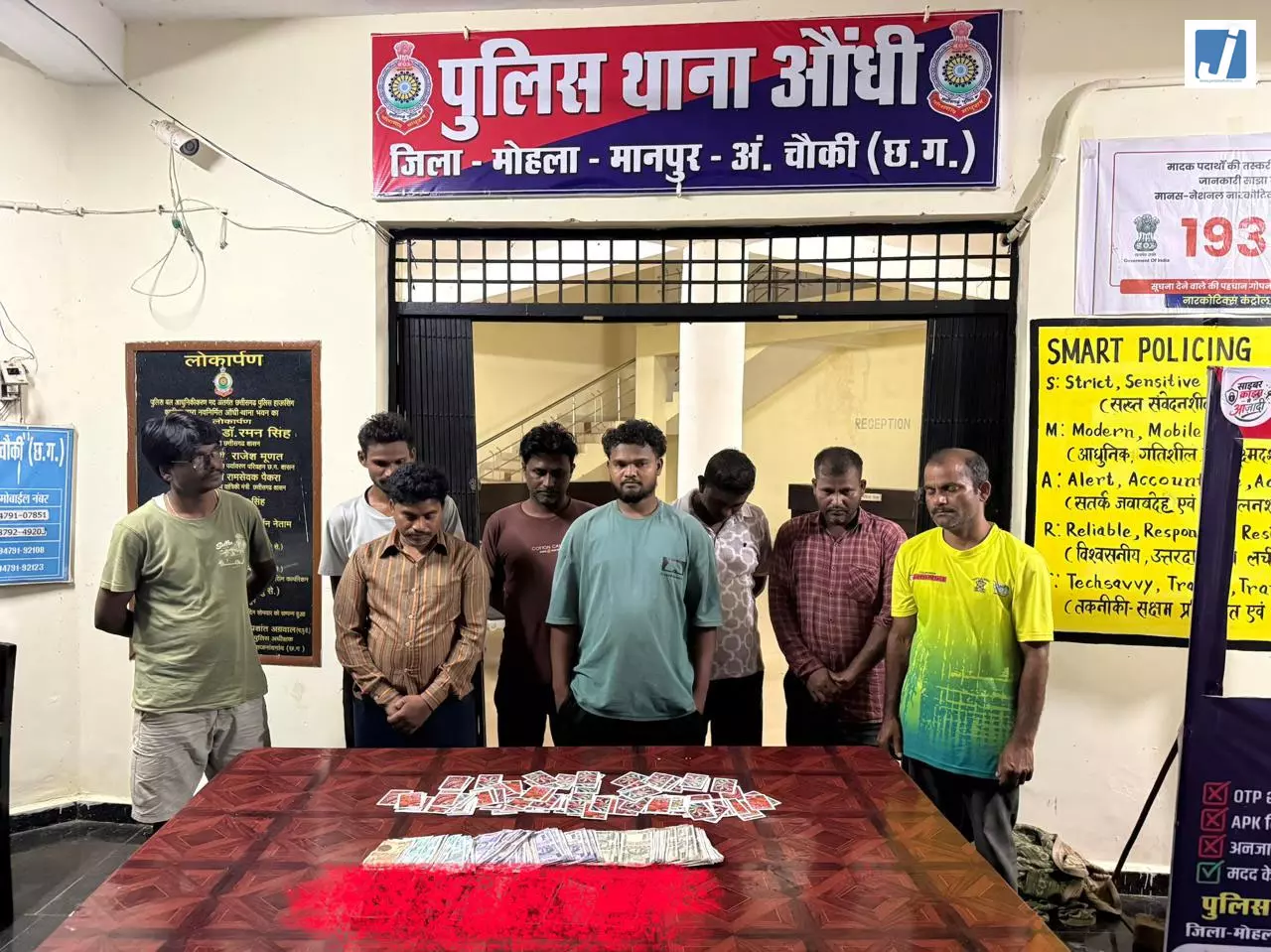 तालाब किनारे चल रहा था जुए का फड़, औंधी पुलिस की दबिश में 8 जुआरी गिरफ्तार तालाब किनारे चल रहा था जुए का फड़, औंधी पुलिस की दबिश में 8 जुआरी गिरफ्तार