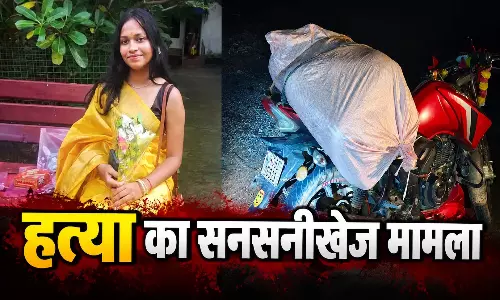 प्रेमिका की हत्या कर बोरी में शव बाइक से ठिकाने लगाने जा रहा था प्रेमी, चेकिंग में चढ़ा पुलिस के हत्थे