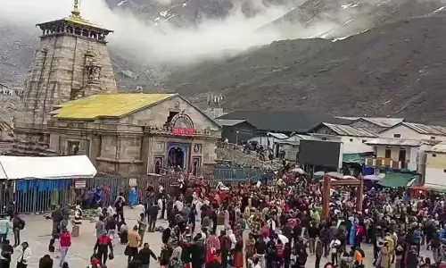 केदारनाथ मार्ग पर बोल्डर गिरने से बुजुर्ग की मौत