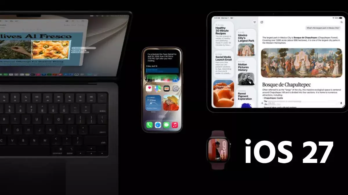 iOS 27 की आज एंट्री अपडेट से पहले नोट कर लें टाइम और सपोर्टेड iPhone iOS 27 की आज एंट्री अपडेट से पहले नोट कर लें टाइम और सपोर्टेड iPhone