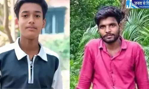 अज्ञात वाहन ने बाइक को मारी टक्कर युवक और किशोर की मौत