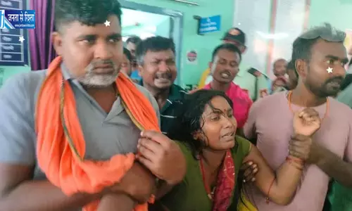 बाढ़ के पानी में डूबने से दो सगे भाइयों की मौत स्नान के दौरान तेज बहाव में बहे