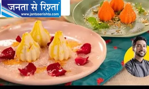 गणपति के लिए बनाएं स्पेशल ऑरेंज मावा मोदक गणपति के लिए बनाएं स्पेशल ऑरेंज मावा मोदक