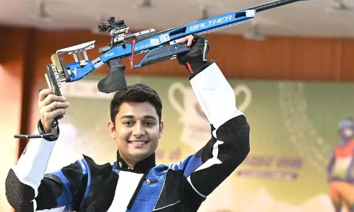 पढ़ाई से पहले चुनी राइफल शूटर नीरज कुमार के संघर्ष की खास कहानी