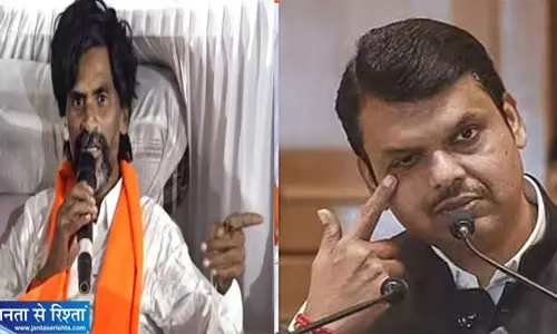 मराठा आरक्षण पर बड़ा ऐलान अब मुंबई पहुंचेंगे जरांगे मराठा आरक्षण पर बड़ा ऐलान अब मुंबई पहुंचेंगे जरांगे